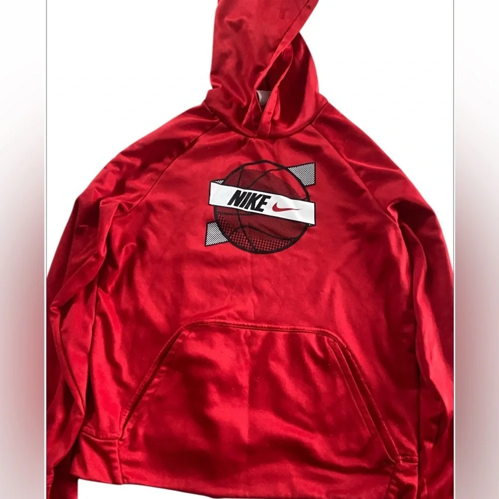 Nike red boys hoodie size XL
